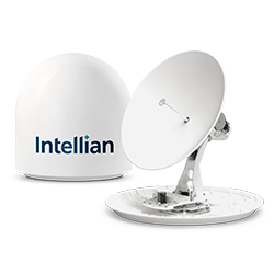 Intellian t100N Empty Dome & Baseplate Assembly