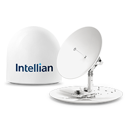Intellian t130N Empty Dome & Baseplate Assembly