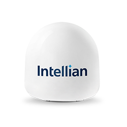 Intellian v45C Empty Dome & Baseplate Assembly