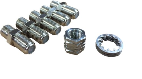 Adapter Kit Type "F" Bullet, Female to Female