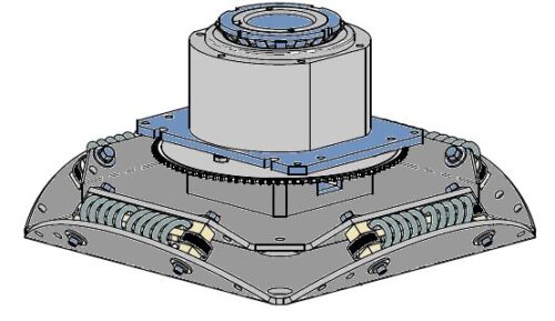 BASE & HUB ASSY, 6009