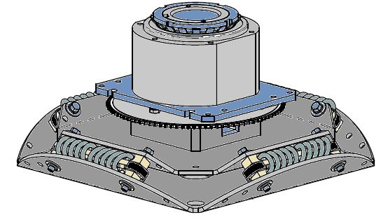 BASE & HUB ASSY, 6009