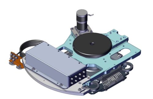 Base Spindle & Turntable Assy KIT, TVRO