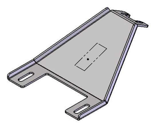 BRACKET, KU FEED SUPPORT