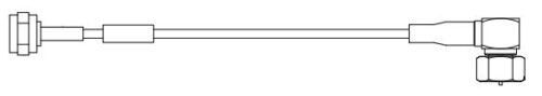 CABLE ASSY, RG-179, F TO F(RA), 60 IN,WHT CABLE ASSY, RG-179, F TO F(RA), 60 IN,WHT