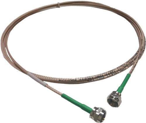 Cable Assy, RG-179, F(M)-F(M), GRN, 9 Cable Assy, RG-179, F(M)-F(M), GRN, 9
