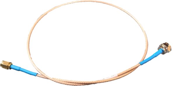 Cable Assy, RG-179, F(M) TO SMA(M), 24 IN, BLU