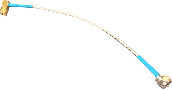 Cable Assy, RG-179, F(M) TO SMA(M)(RA), 8 IN, BLU