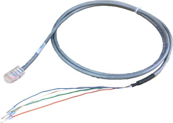 CABLE ASSY, RJ45 - BARE WIRE, 72 IN