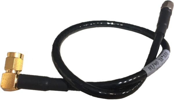 Cable Assy, SMA 90 - SMA (M), 13 IN