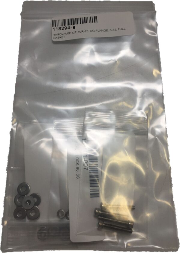 Hardware Kit, WR-75, UG Flange, M4 (2 Set.)