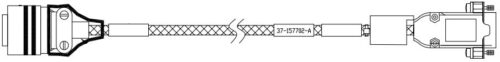HARNESS ASSY, M&C,MUTE+RS232 IBUC-G TERRASAT,96"
