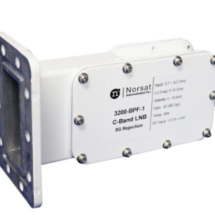 LNB, C-BAND PLL, NORSAT 3200N-BPF-1, 5G