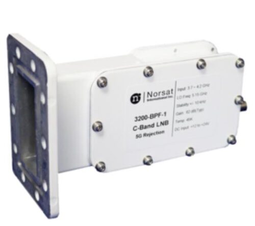 LNB, C-BAND PLL, NORSAT 3200N-BPF-1, 5G LNB, C-BAND PLL, NORSAT 3200N-BPF-1, 5G