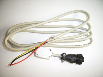 Power cable, 3 core, Dia.3×0.75mm2, L= 2m Power cable, 3 core, Dia.3x0.75mm2, L= 2m