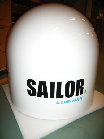 Radome Top F/SAILOR 600 Ku