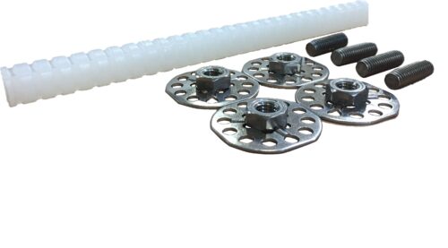Rotaloc Hex Nut kit, Radome Base-Fiber Optic Moug