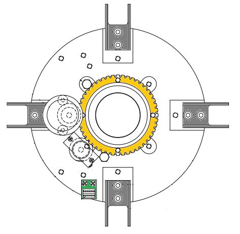 SCALAR PLATE ASSY, C/KU-BAND
