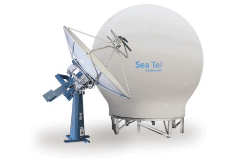 Sea Tel 240 TV, C/Ku, No Radome