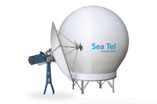 Sea Tel 370 TV, C/Ku, 168 in No Side Door