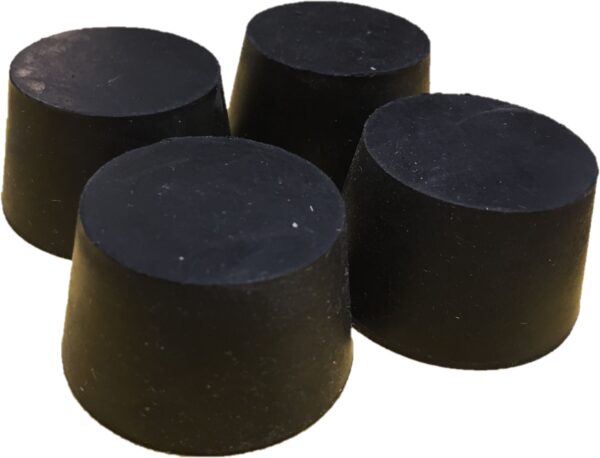 STOPPER, #8, 1-5/8 X 1-5/16, (41 x 33 MM) RUBBER