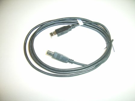 USB A-B male Cable 1,8M black