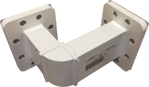 Waveguide, WR-137, 90 DEG E-BEND, 2 X 3