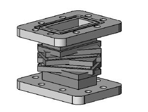 Waveguide, WR-137, STEP TWIST